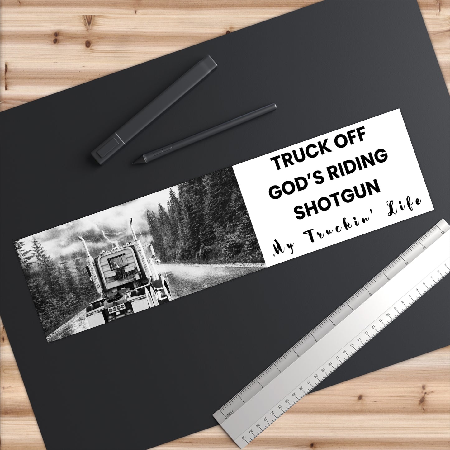 Truck Off Bumper Sticker