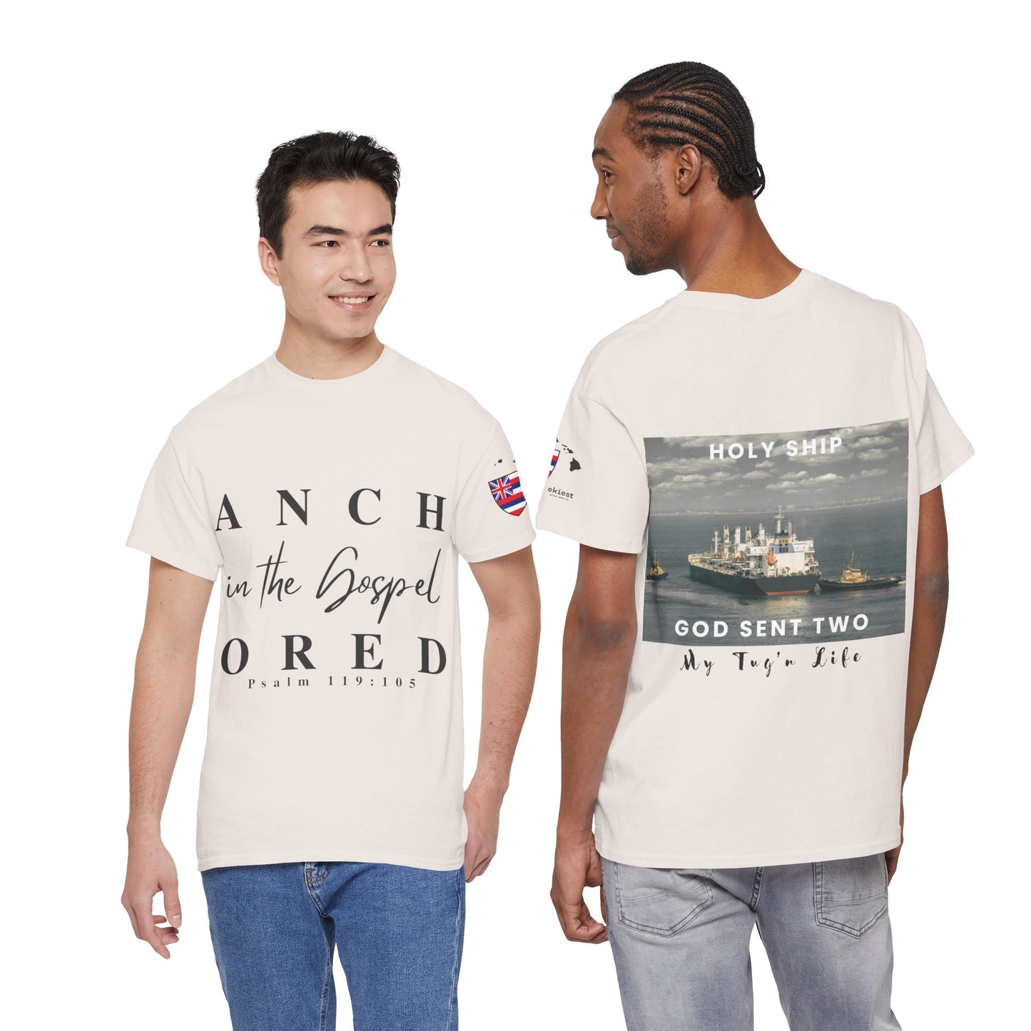 "Holy Ship" Vintage Tug'n Tee
