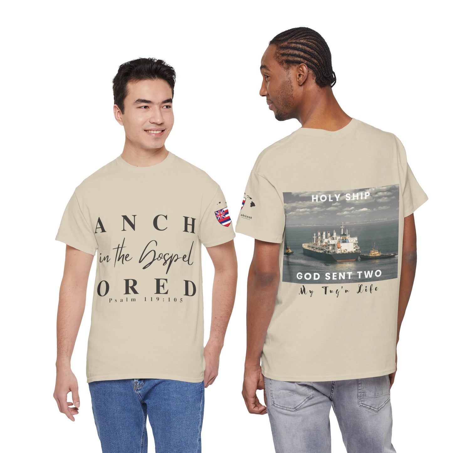 "Holy Ship" Vintage Tug'n Tee