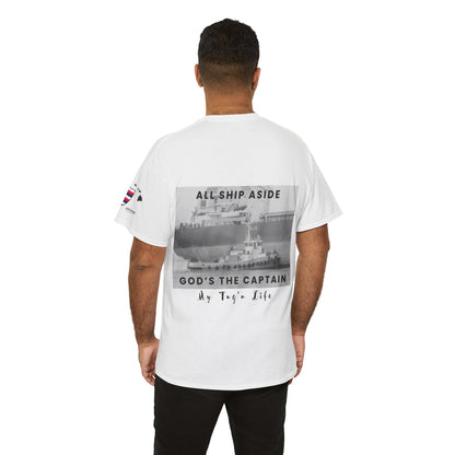 "All Ship Aside" Vintage Tug'n Life Tee