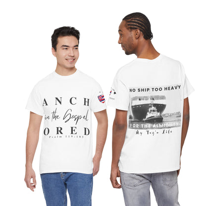 "No Ship Too Heavy" Vintage Tug'n Tee