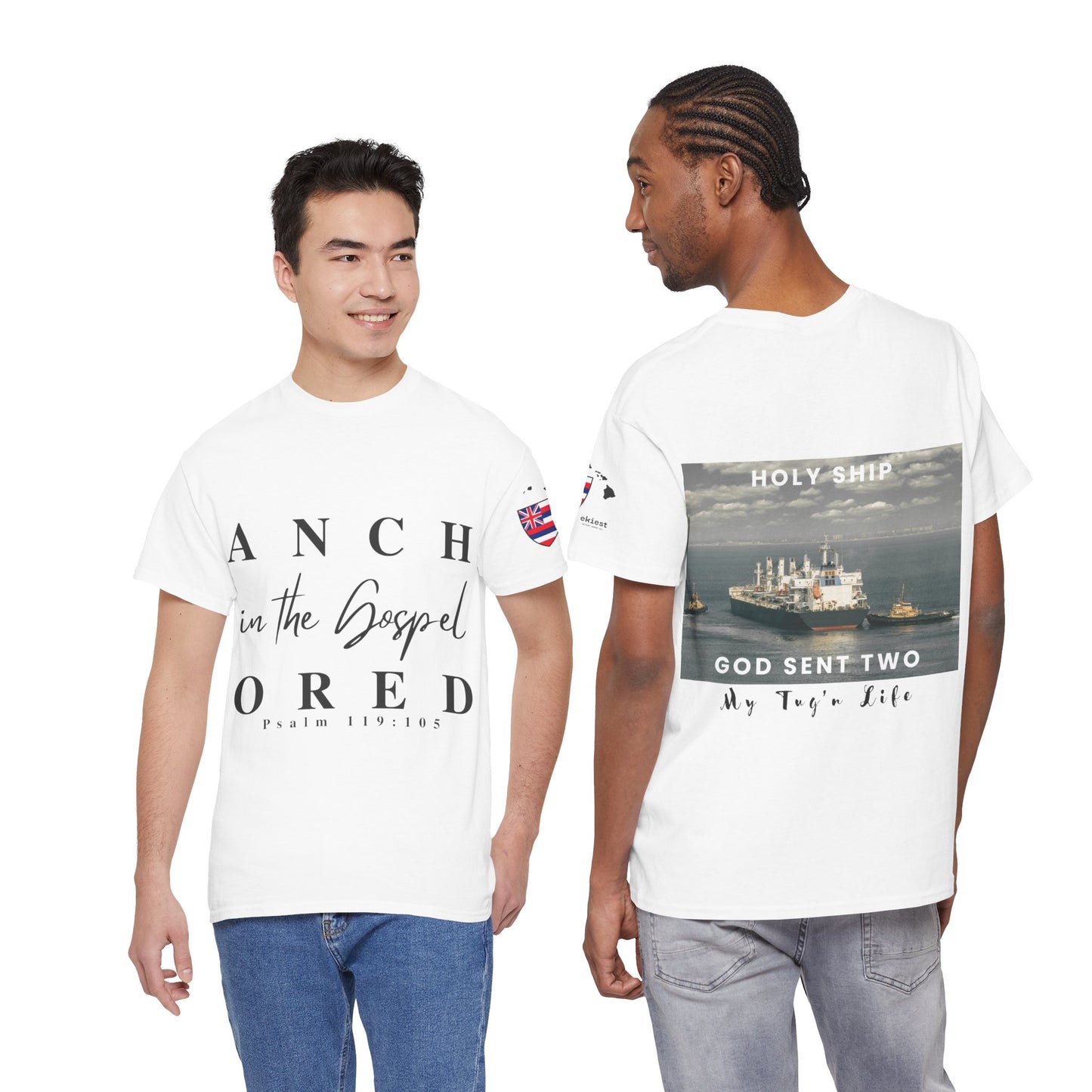 "Holy Ship" Vintage Tug'n Tee