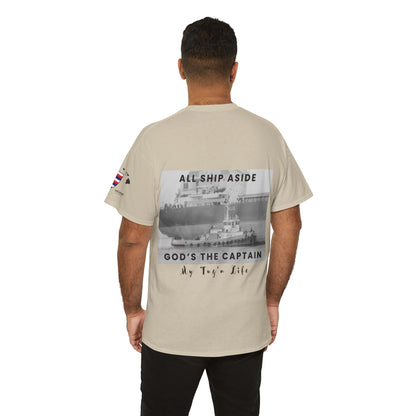 "All Ship Aside" Vintage Tug'n Life Tee