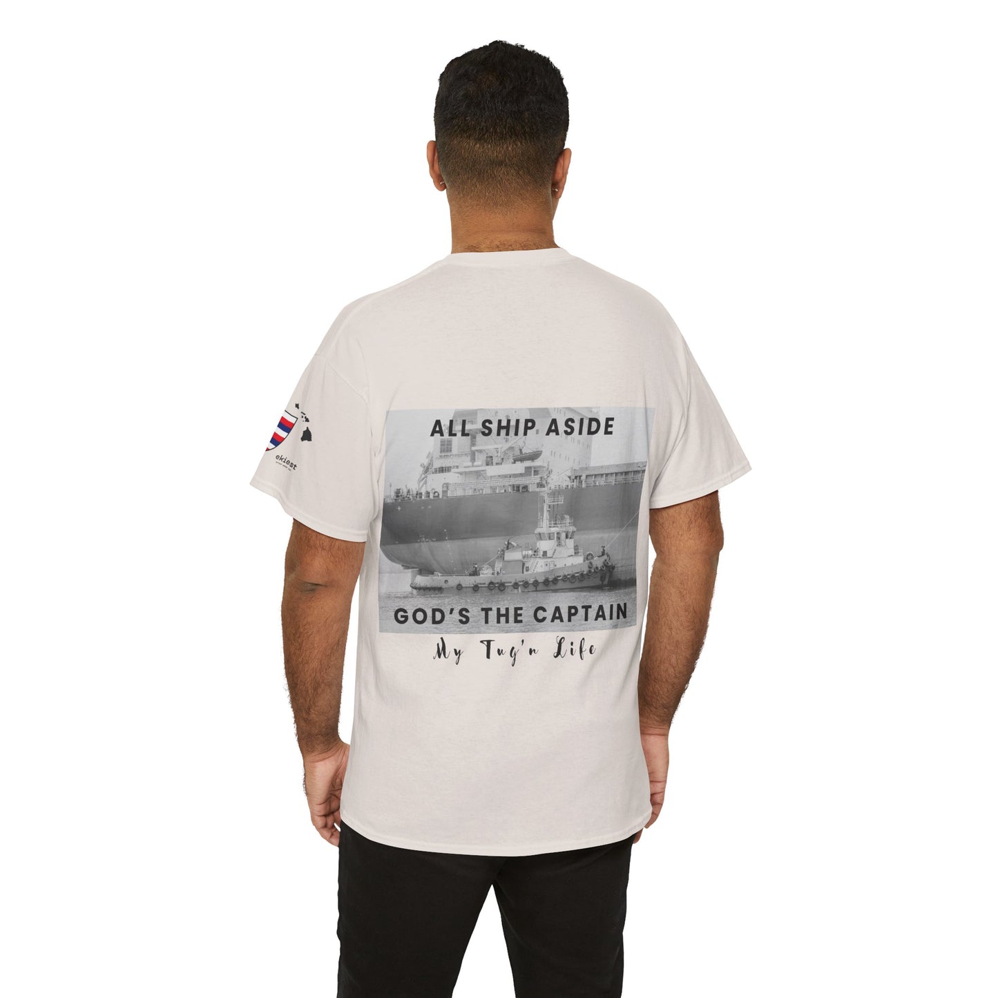 "All Ship Aside" Vintage Tug'n Life Tee