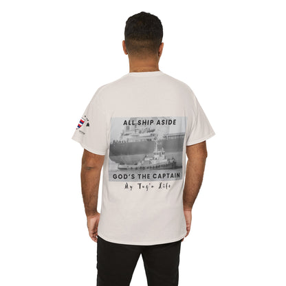 "All Ship Aside" Vintage Tug'n Life Tee